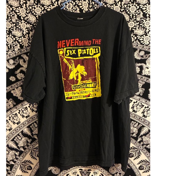 Other - Vintage Sex Pistols 1996 Budokan Tokyo T-Shirt Mens - No Tag - XXL Approx. Size